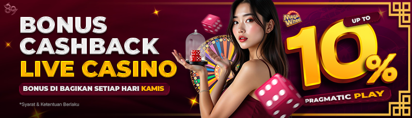 CASHBACK LIVE CASINO 10%